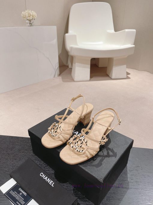 Purchasing grade𝗖𝗛 * 𝗔𝗡𝗟 | | 𝟐𝟎𝟐𝟒 High heels wovenTop tier high-end quality from large factoaypafca0 - Image 2
