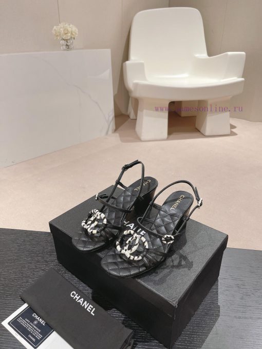 Purchasing grade𝗖𝗛 * 𝗔𝗡𝗟 | | 𝟐𝟎𝟐𝟒 High heels wovenTop tier high-end quality from large factovqcvr08s