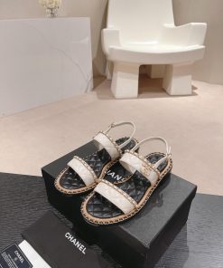 Purchasing grade𝗖𝗛 * 𝗔𝗡𝗟 | | 𝟐𝟎𝟐𝟒 Lazy person dragging 🩴 Chain shoesTop tier high-end qualitq34qjy8r