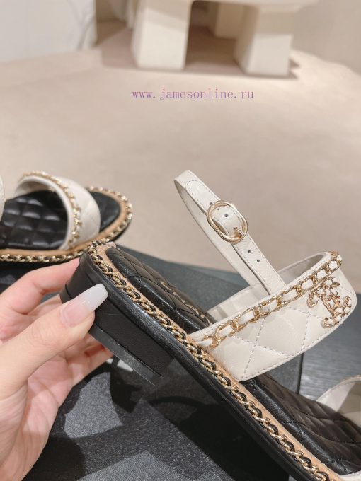 Purchasing grade𝗖𝗛 * 𝗔𝗡𝗟 | | 𝟐𝟎𝟐𝟒 Lazy person dragging 🩴 Chain shoesTop tier high-end qualitq34qjy8r - Image 9