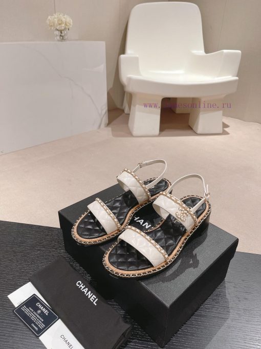 Purchasing grade𝗖𝗛 * 𝗔𝗡𝗟 | | 𝟐𝟎𝟐𝟒 Lazy person dragging 🩴 Chain shoesTop tier high-end qualitqd27wccp - Image 2