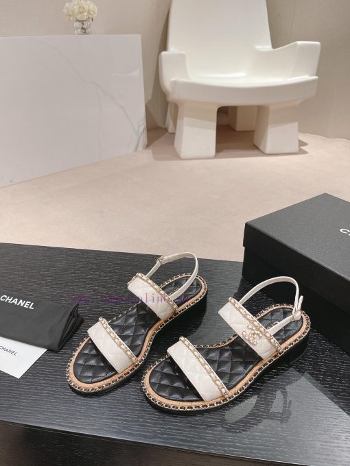 Purchasing grade𝗖𝗛 * 𝗔𝗡𝗟 | | 𝟐𝟎𝟐𝟒 Lazy person dragging 🩴 Chain shoesTop tier high-end qualitqd27wccp - Image 4