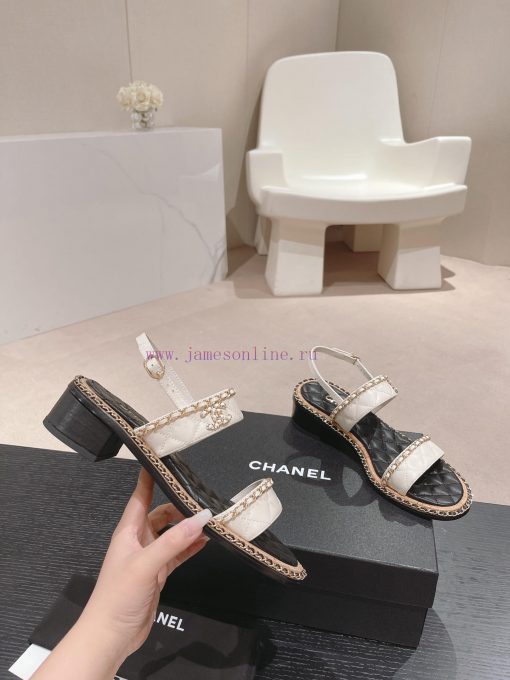 Purchasing grade𝗖𝗛 * 𝗔𝗡𝗟 | | 𝟐𝟎𝟐𝟒 Lazy person dragging 🩴 Chain shoesTop tier high-end qualitqd27wccp - Image 5