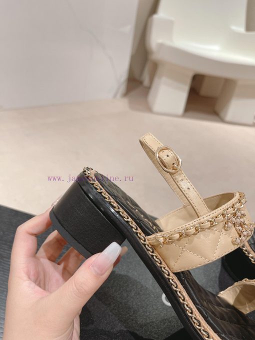 Purchasing grade𝗖𝗛 * 𝗔𝗡𝗟 | | 𝟐𝟎𝟐𝟒 Lazy person dragging 🩴 Chain shoesTop tier high-end qualit1o0w0bj7 - Image 9