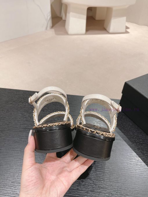 Purchasing grade𝗖𝗛 * 𝗔𝗡𝗟 | | 𝟐𝟎𝟐𝟒 Lazy person dragging 🩴 Chain shoesTop tier high-end qualitqd27wccp - Image 9