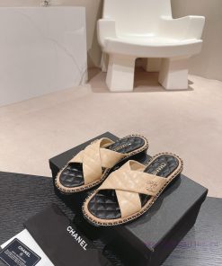 Purchasing grade𝗖𝗛 * 𝗔𝗡𝗟 | | 𝟐𝟎𝟐𝟒 Lazy person dragging 🩴 Chain shoesTop tier high-end qualitbhss17hr