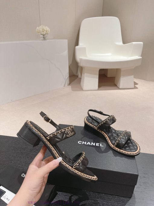 Purchasing grade𝗖𝗛 * 𝗔𝗡𝗟 | | 𝟐𝟎𝟐𝟒 Lazy person dragging 🩴 Chain shoesTop tier high-end qualitfvv57r40 - Image 5