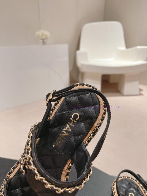 Purchasing grade𝗖𝗛 * 𝗔𝗡𝗟 | | 𝟐𝟎𝟐𝟒 Lazy person dragging 🩴 Chain shoesTop tier high-end qualitfvv57r40 - Image 7