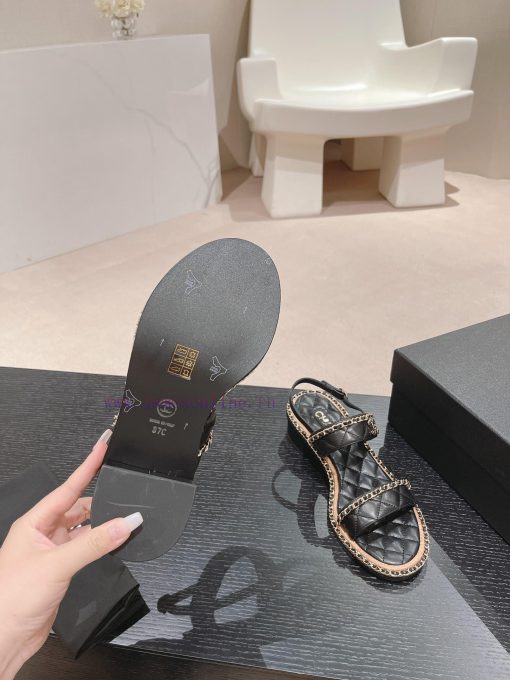 Purchasing grade𝗖𝗛 * 𝗔𝗡𝗟 | | 𝟐𝟎𝟐𝟒 Lazy person dragging 🩴 Chain shoesTop tier high-end qualitfvv57r40 - Image 10
