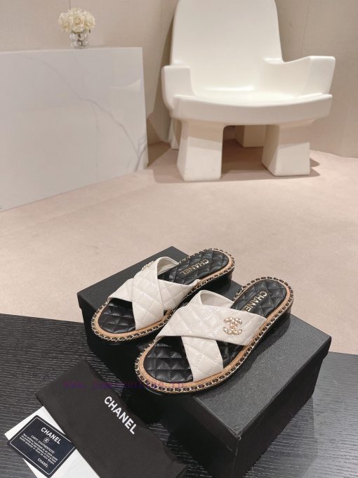 Purchasing grade𝗖𝗛 * 𝗔𝗡𝗟 | | 𝟐𝟎𝟐𝟒 Lazy person dragging 🩴 Chain shoesTop tier high-end qualitxm1aib4p - Image 2