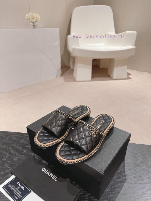Purchasing grade𝗖𝗛 * 𝗔𝗡𝗟 | | 𝟐𝟎𝟐𝟒 Lazy person dragging 🩴 Chain shoesTop tier high-end qualitiskx6jyn