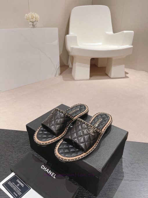 Purchasing grade𝗖𝗛 * 𝗔𝗡𝗟 | | 𝟐𝟎𝟐𝟒 Lazy person dragging 🩴 Chain shoesTop tier high-end qualitiskx6jyn - Image 2