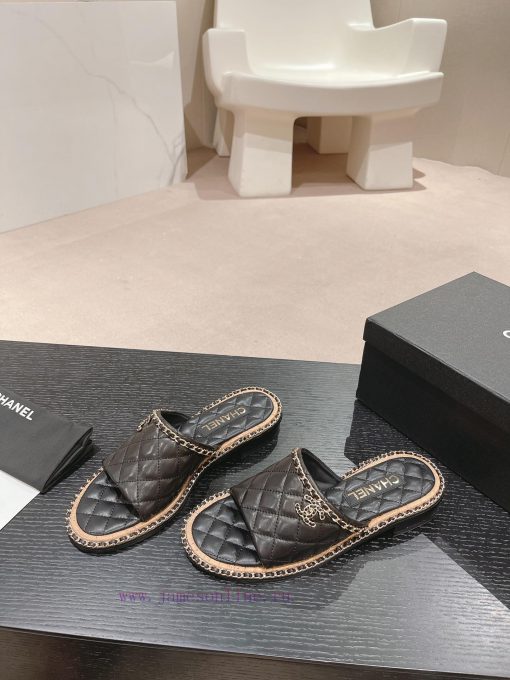 Purchasing grade𝗖𝗛 * 𝗔𝗡𝗟 | | 𝟐𝟎𝟐𝟒 Lazy person dragging 🩴 Chain shoesTop tier high-end qualitiskx6jyn - Image 4