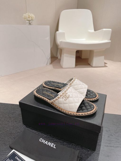 Purchasing grade𝗖𝗛 * 𝗔𝗡𝗟 | | 𝟐𝟎𝟐𝟒 Lazy person dragging 🩴 Chain shoesTop tier high-end qualiti994nc5t - Image 3
