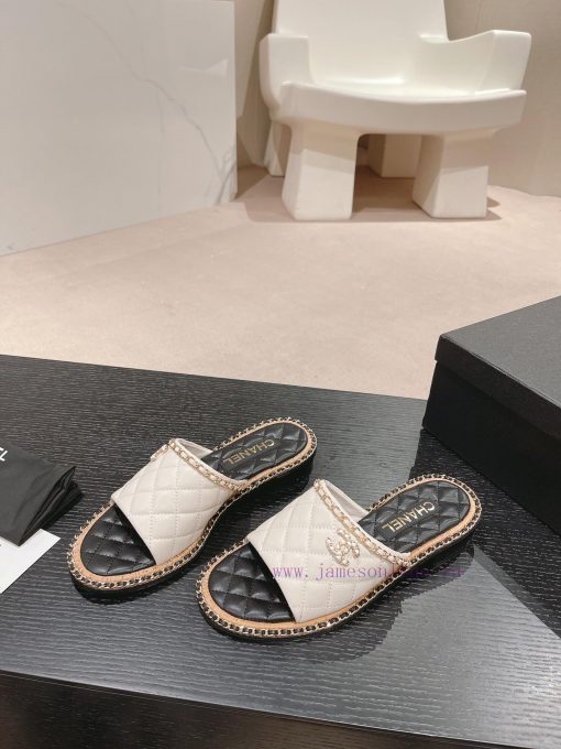 Purchasing grade𝗖𝗛 * 𝗔𝗡𝗟 | | 𝟐𝟎𝟐𝟒 Lazy person dragging 🩴 Chain shoesTop tier high-end qualiti994nc5t - Image 4