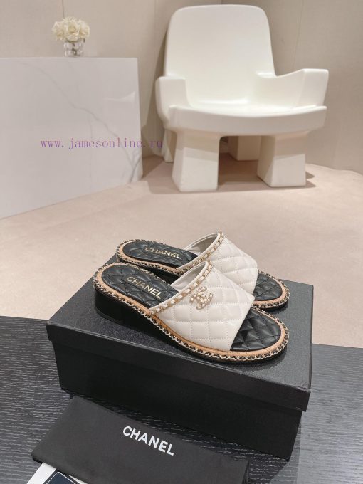 Purchasing grade𝗖𝗛 * 𝗔𝗡𝗟 | | 𝟐𝟎𝟐𝟒 Lazy person dragging 🩴 Chain shoesTop tier high-end qualitpwshjpxc - Image 3