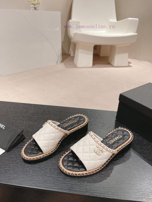 Purchasing grade𝗖𝗛 * 𝗔𝗡𝗟 | | 𝟐𝟎𝟐𝟒 Lazy person dragging 🩴 Chain shoesTop tier high-end qualitpwshjpxc - Image 4