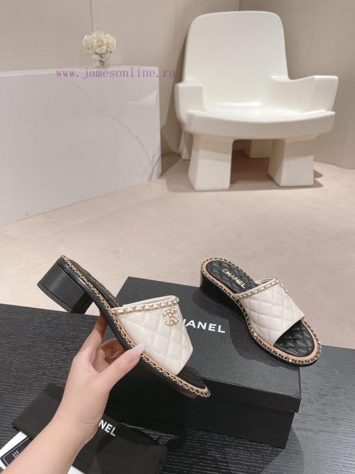 Purchasing grade𝗖𝗛 * 𝗔𝗡𝗟 | | 𝟐𝟎𝟐𝟒 Lazy person dragging 🩴 Chain shoesTop tier high-end qualitpwshjpxc - Image 5