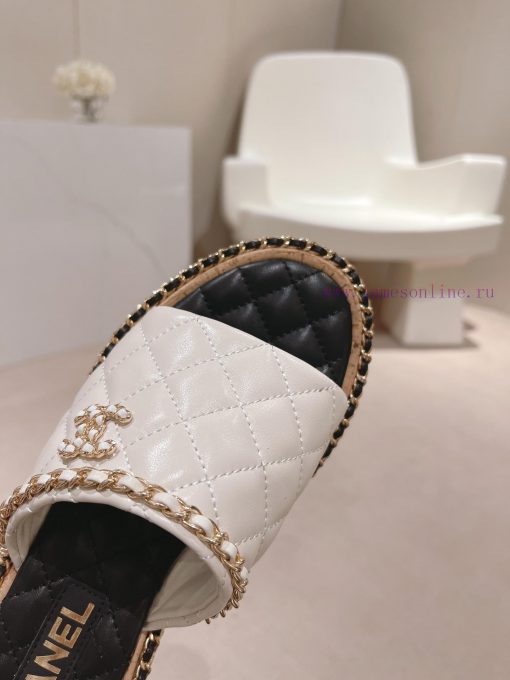 Purchasing grade𝗖𝗛 * 𝗔𝗡𝗟 | | 𝟐𝟎𝟐𝟒 Lazy person dragging 🩴 Chain shoesTop tier high-end qualitpwshjpxc - Image 8