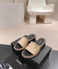 Purchasing grade𝗖𝗛 * 𝗔𝗡𝗟 | | 𝟐𝟎𝟐𝟒 Lazy person dragging 🩴 Chain shoesTop tier high-end qualitn45vpsyo