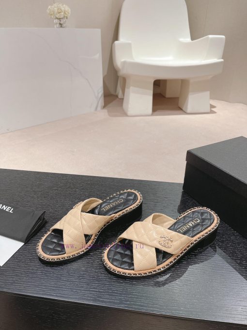 Purchasing grade𝗖𝗛 * 𝗔𝗡𝗟 | | 𝟐𝟎𝟐𝟒 Lazy person dragging 🩴 Chain shoesTop tier high-end qualit0mgt8ocq - Image 4