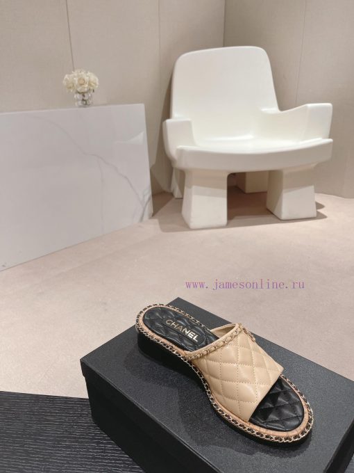 Purchasing grade𝗖𝗛 * 𝗔𝗡𝗟 | | 𝟐𝟎𝟐𝟒 Lazy person dragging 🩴 Chain shoesTop tier high-end qualitn45vpsyo - Image 6