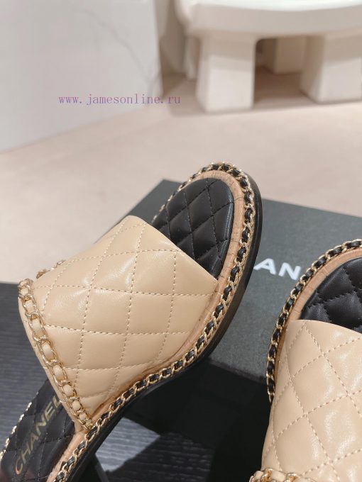 Purchasing grade𝗖𝗛 * 𝗔𝗡𝗟 | | 𝟐𝟎𝟐𝟒 Lazy person dragging 🩴 Chain shoesTop tier high-end qualitn45vpsyo - Image 8
