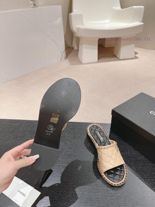 Purchasing grade𝗖𝗛 * 𝗔𝗡𝗟 | | 𝟐𝟎𝟐𝟒 Lazy person dragging 🩴 Chain shoesTop tier high-end qualitn45vpsyo - Image 10