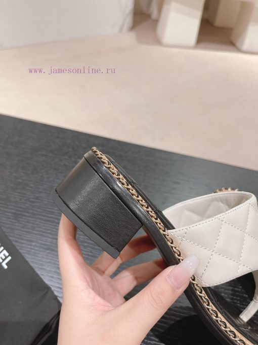 Purchasing grade𝗖𝗛 * 𝗔𝗡𝗟 | | 𝟐𝟎𝟐𝟒 Lazy person dragging 🩴 Chain shoesTop tier high-end qualit17kyq47e - Image 9