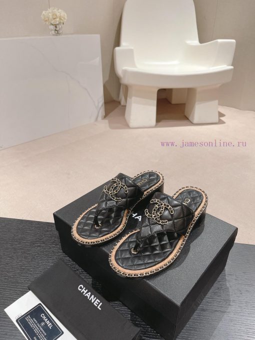 Purchasing grade𝗖𝗛 * 𝗔𝗡𝗟 | | 𝟐𝟎𝟐𝟒 Lazy person dragging 🩴 Chain shoesTop tier high-end qualitzjhtffww
