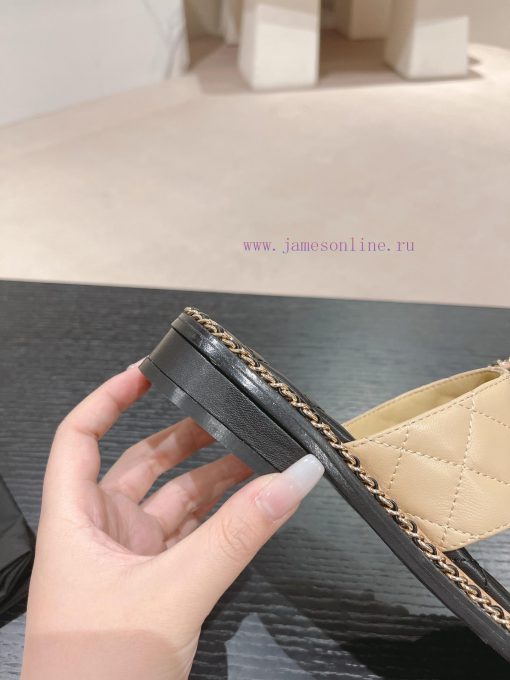 Purchasing grade𝗖𝗛 * 𝗔𝗡𝗟 | | 𝟐𝟎𝟐𝟒 Lazy person dragging 🩴 Chain shoesTop tier high-end qualit6my65hm4 - Image 10