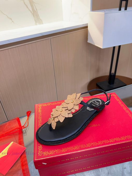 Rene Caovella - RC 2024 Spring New Product VARIE T-shaped Sandals blend timeless elegance inp0zg8wsg - Image 2
