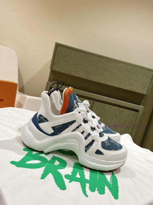 | ²⁰²4 𝐬𝐬  🤍🤎The new color series of LV synchronized dad shoes showcases youthful vitalityzo354zq1 - Image 3