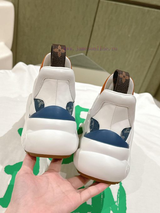 | ²⁰²4 𝐬𝐬  🤍🤎The new color series of LV synchronized dad shoes showcases youthful vitalityzo354zq1 - Image 7