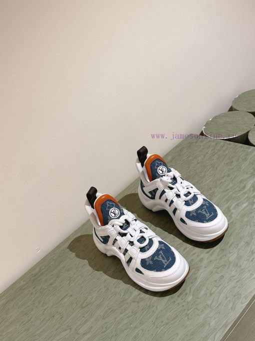 | ²⁰²4 𝐬𝐬  🤍🤎The new color series of LV synchronized dad shoes showcases youthful vitalityzo354zq1 - Image 8