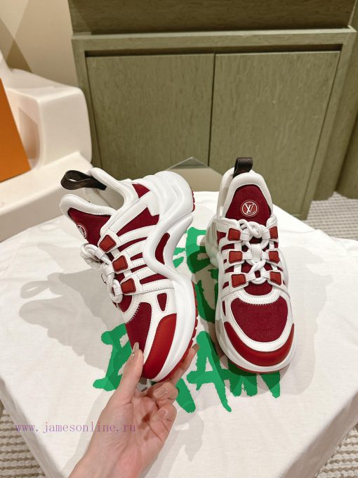 | ²⁰²4 𝐬𝐬  🤍🤎The new color series of LV synchronized dad shoes showcases youthful vitalityw595ex8x - Image 4