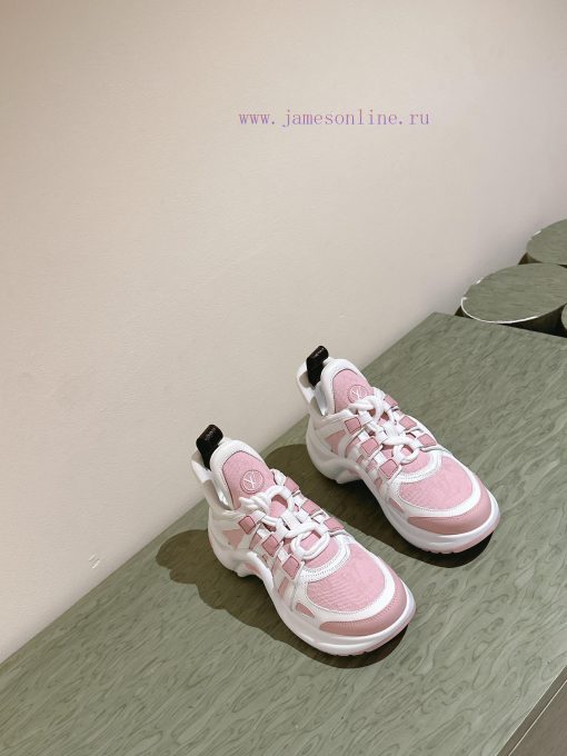 | ²⁰²4 𝐬𝐬  🤍🤎The new color series of LV synchronized dad shoes showcases youthful vitalitytpfb2bls - Image 8