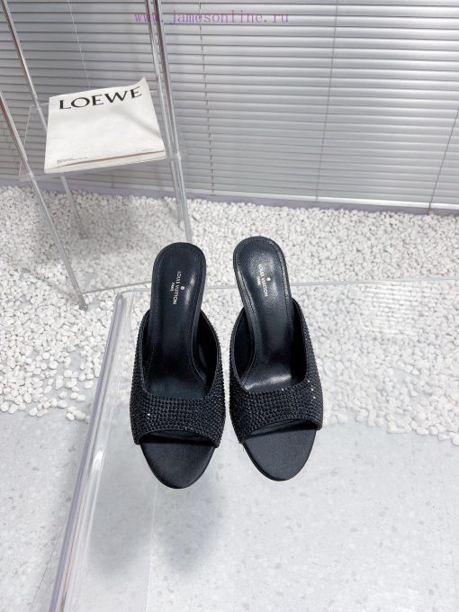 LV Louis Vuitton high-heeled slippersCute and very age reducing, not afraid of showing short534kklnn - Image 2