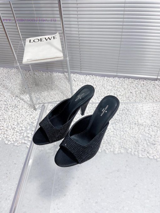LV Louis Vuitton high-heeled slippersCute and very age reducing, not afraid of showing short534kklnn - Image 3