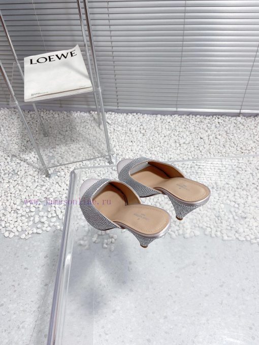 LV Louis Vuitton high-heeled slippersCute and very age reducing, not afraid of showing shortuntsf2u7 - Image 5