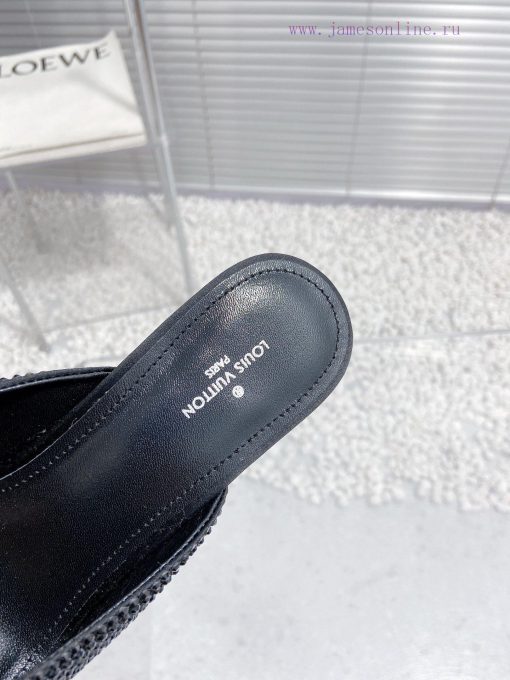 LV Louis Vuitton high-heeled slippersCute and very age reducing, not afraid of showing short534kklnn - Image 8