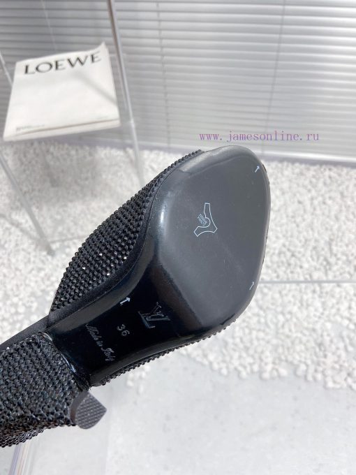 LV Louis Vuitton high-heeled slippersCute and very age reducing, not afraid of showing short534kklnn - Image 10