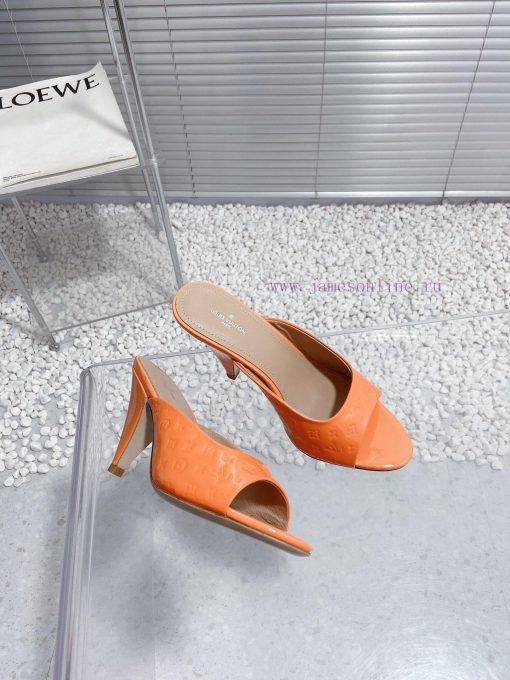 LV Louis Vuitton high-heeled slippersCute and very age reducing, not afraid of showing shortiunxfs63 - Image 9