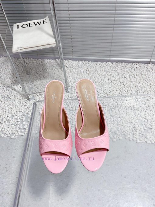 LV Louis Vuitton high-heeled slippersCute and very age reducing, not afraid of showing shortos4xrpy1 - Image 2