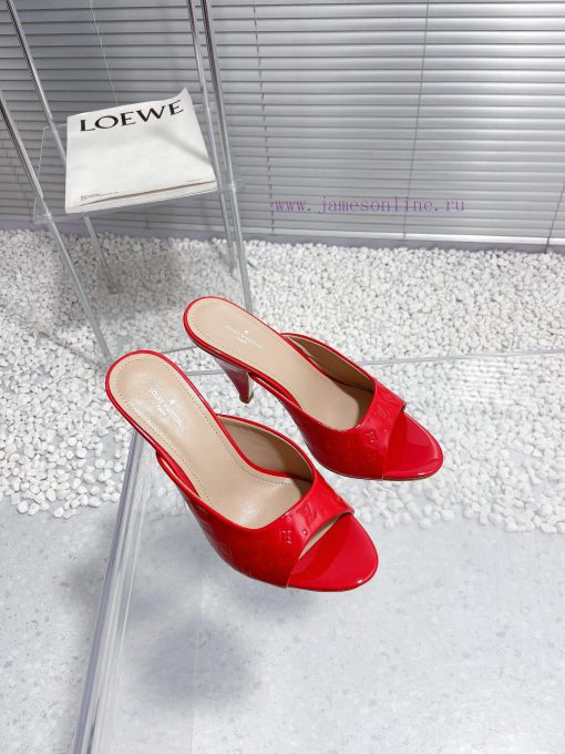 LV Louis Vuitton high-heeled slippersCute and very age reducing, not afraid of showing shortct7nxxe1 - Image 4
