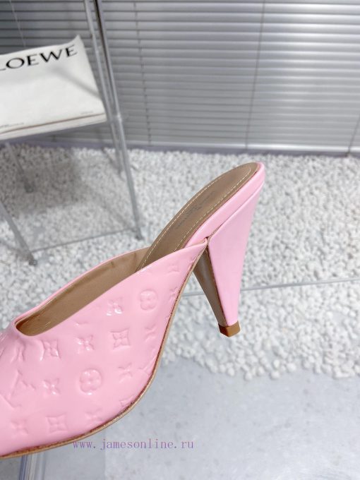 LV Louis Vuitton high-heeled slippersCute and very age reducing, not afraid of showing shortos4xrpy1 - Image 9