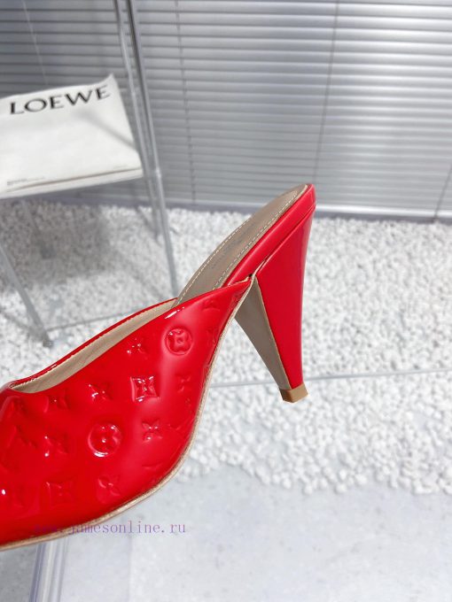 LV Louis Vuitton high-heeled slippersCute and very age reducing, not afraid of showing shortct7nxxe1 - Image 9