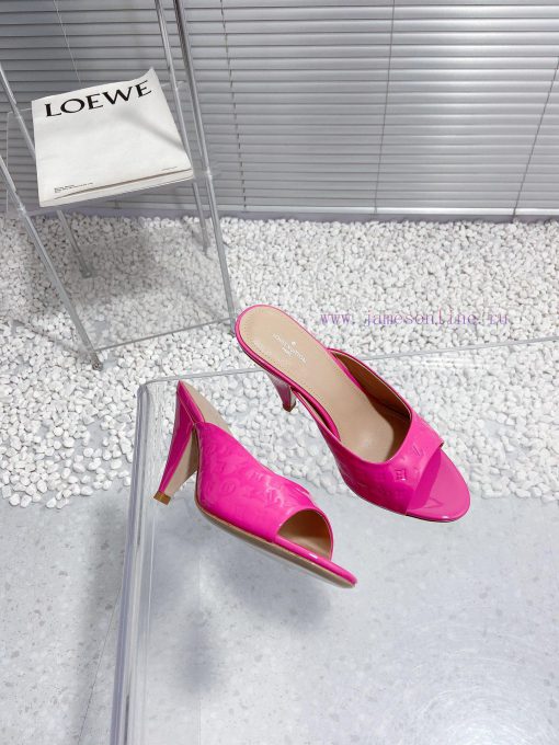 LV Louis Vuitton high-heeled slippersCute and very age reducing, not afraid of showing short8oa9qhe8 - Image 6