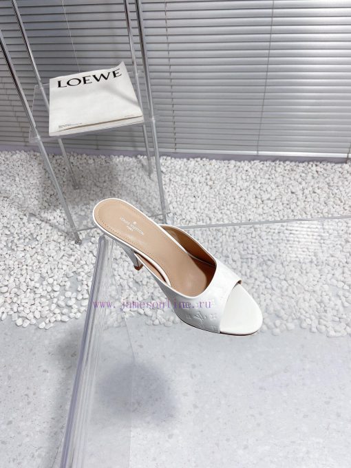 LV Louis Vuitton high-heeled slippersCute and very age reducing, not afraid of showing shortjq145mzx - Image 7