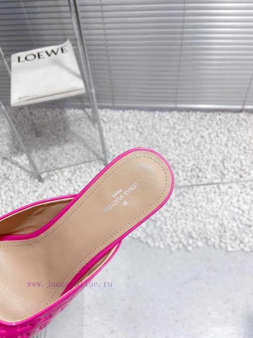 LV Louis Vuitton high-heeled slippersCute and very age reducing, not afraid of showing short8oa9qhe8 - Image 8